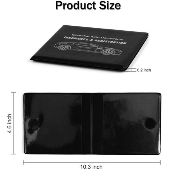 Auto Essential Registration and Insurance Holder 2-Pack Interior Accessories - Picture 2 of 7